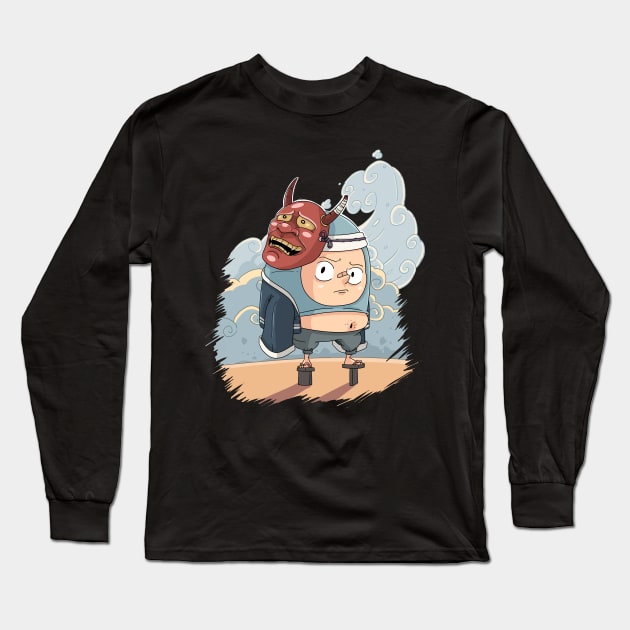 Oni Shaogao Long Sleeve T-Shirt by Shaogao